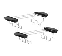 FOMIYES Lot de 2 Grilles en Acier Inoxydable pour Grille, Accessoires de Maintien au Chaud pour Sandwichs et Toasts, Compatibles Machine, Surface Lisse, Usage la Cuisine et Réchauffement