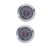 FOMIYES Lot De 2 Hygromètres Et Hygromètres En Alliage D'Acier Inoxydable