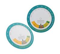 FOMIYES Lot de 2 Outils de Mesure du Poids et Tableau D'indice Bmi Suspendu Mural Multifonction, Calculateur Précis de L'imc et Taille pour Suivi Santé Salle de Sport et Domicile