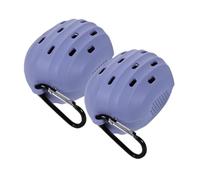 FOMIYES Lot De 2 Porte-éponges De Maquillage En Silicone Boîte De Rangement De Voyage Pour Éponges De Beauté