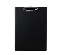 FOMIYES Lot de 2 Porte-papiers à Pince A4 en Carton Rigide, Tablette D'écriture Portable Légère Surface Lisse et Coins Arrondis, pour Bureau, École et Organisation de Documents