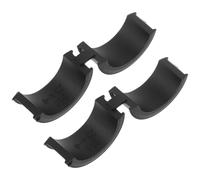 FOMIYES Lot de 2 Rondelles de Guidon Vélo en Silicone Antidérapant Joints 318 MM vers 254 MM et 222 MM Accessoires Compacts pour VTT et Vélo de Route Pièces de Rechange Polyvalentes