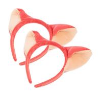 FOMIYES Lot De 2 Serrage-têtes Cosplay Oreilles De Renard, Taille Unique, Bandeau Léger, Pour Femmes Et Filles, Fête Costumée, Accessoires De Cheveux Pratiques