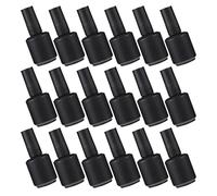 FOMIYES Lot De 20 Flacons De Vernis À Vides En Verre Avec Brosse Extensible Anti-fuite Faciles À Transporter Pour Un Usage Personnel Ou En Salon