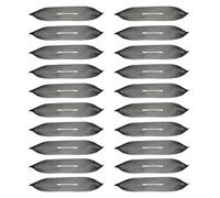 FOMIYES Lot de 20 poignées antidérapantes en mousse pour cintre de vêtements NPNUB55CJ41AXI164VDJ, Noir, 35X7.6CM