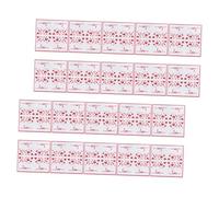 FOMIYES Lot de 20 Serviettes en Papier Love Imprimé Cœur 33 X 33 CM 3 Plis Jetables et Absorbantes Décoration de Table pour Mariage Saint-Valentin et Fête des Mères