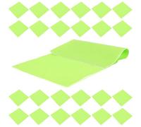 FOMIYES Lot de 20 Serviettes Jetables en Papier Double Épaisseur Vert Clair, Serviettes de Banquet Décoratives pour Fête D’anniversaire, Mariage et Réception, Style Western pour