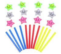 FOMIYES Lot de 24 Clips et Bandes Réfléchissants pour Rayons de Vélo, Autocollants Colorés de Sécurité pour Garçon et Filles, Décorations Visibles pour Balades Nocturnes, Accessoires Vélo