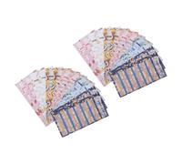 FOMIYES Lot de 24 Feuilles de Budget Décoratives à Six Perforations Fiches de Suivi Budgétaire Fruitées Accessoires de Bureau pour Maison et Entreprise Format Standard pour