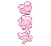 FOMIYES Lot De 3 Bols Pour Nail Art Bol Monomère Pour En Acrylique Bol De Trempage En Cristal