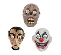 FOMIYES Lot De 3 Masques Effrayants Pour Halloween Fête Horrible Masques Horribles Fête D'Halloween Masque Effrayant Fête Effrayante Masque D'Halloween Costumes