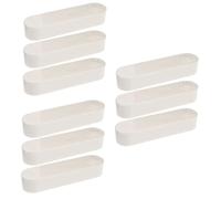 FOMIYES Lot De 3 Organiseurs De Cotons Boîte Distributrice En Pp Design Compact Pour La Maison Et Les Voyages