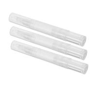 FOMIYES Lot De 3 Stylos À Lèvres Rechargeables Stylos À Huile Pour Tube Vide Avec Embout En Silicone
