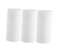 FOMIYES Lot De 3 Tubes Déodorants Rechargeables 30g Tube Plastique Blanc Stick à Rouleau Pour Déodorants Maison Voyage Usage Quotidien
