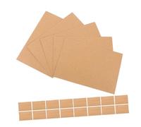 FOMIYES Lot de 30 Enveloppes Kraft Brunes Auto-adhésives 10,8 X 15,9 Cm, Enveloppes D'invitation pour Cartes de Vœux, Lettres et Photos, Format Mini, Papier Épais Résistant aux