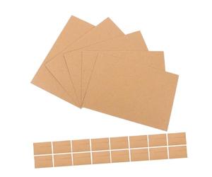 FOMIYES Lot de 30 Enveloppes Kraft Brunes Auto-adhésives 10,8 X 15,9 Cm, Enveloppes D'invitation pour Cartes de Vœux, Lettres et Photos, Format Mini, Papier Épais Résistant aux