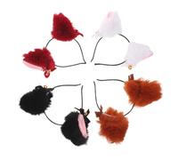 FOMIYES Lot De 4 Accessoires Photo Pour Animaux Serre-Tête Bandeau Oreilles De Renard Pour Femme Accessoire De Coiffure
