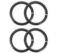 FOMIYES Lot de 4 Entretoises de Base de Jeu de Direction Coniques 15 Pouce en Alliage d'Aluminium pour Fourche de Vélo Route et VTT Bagues de Fourche Solide pour Stabilité et