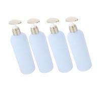FOMIYES Lot De 4 Flacons De Lotion Rechargeables De 400 Ml Distributeur De Shampoing À Pression Flacons De Pompe Vides Pour La Maison/lhôtel