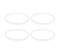 FOMIYES Lot de 4 Joints en Silicone 13,5 Cm pour Mixeur 2 L Carré, Bagues D’étanchéité de Rechange Compatibles, Accessoires la Cuisine Solide et Faciles à Nettoyer, Pièces de Rechange