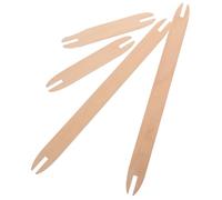FOMIYES Lot de 4 Navettes de Tissage en Bois pour Couture DIY Petites et Grandes Tailles Accessoires de Couture Polyvalents pour Tricot Écharpes Tapis et Artisanat Outil de Tissage