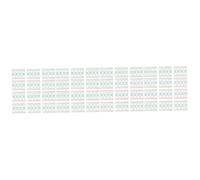 FOMIYES Lot De 4 Patchs Élastiques Autocollants Instantanés Pour Ceintures Tonifiantes Anti-rides En Forme De V 80 Pièces X 4