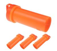 FOMIYES Lot de 4 Tubes à Outils Étanches pour Bateau Pneumatique Organiseur de Rangement Compact en PVC Accessoire pour Kayak Paddle et Réparation Nautique