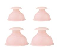 FOMIYES Lot de 4 Ventouses de Massage en Silicone sans Flamme 2 Petites et 2 Grandes Outil de Thérapie sous Vide pour Soins du Corps Appareil de Massage Polyvalent pour Salon et Usage