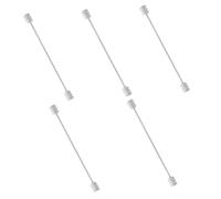 FOMIYES Lot De 5 Épingles À Cravate Pour Homme Pinces À Cravate Col De Chemise Baleines Pour Homme Pinces À Col Col De Chemise Col Dickey Pour Femme Épingle À Col Revers Bleu