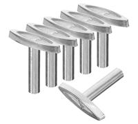 FOMIYES Lot de 6 Clés de Remontage Métalliques pour Boîte à Musique, Accessoires DIY Résistants à l'usure, Légers et Faciles à Utiliser pour Réparation D'horloge