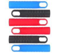 FOMIYES Lot de 6 Embouts antidérapants pour Manche de Balai, en Plastique, avec Crochet de Suspension, pour balais de 25 mm, pour Outils de Nettoyage ménagers