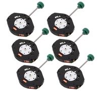FOMIYES Lot de 6 Pièces de Rechange Mouvement à Quartz Sl68 Mécanisme Métallique Solide Kit Réparation Montre Homme à Monter Soi-Même Compatible Modèles Universels Outil Horloger