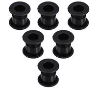 FOMIYES Lot de 6 Roulements Noirs pour Foot 0,7 Mètre, Accessoires de Rechange en Plastique pour Réparation de Table, Kit Paliers D'arbres Garantissant Un Jeu Fluide et Précis
