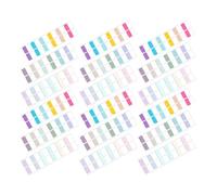 FOMIYES Lot de 720 Onglets Adhésifs D'index Multicolores pour Cahiers et Livres 240 Pièces Tons Pastel 240 Pièces Tons Neutres 240 Couleurs Vives Onglets Inscriptibles pour Organisation