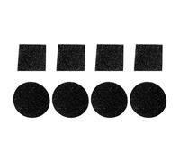 FOMIYES Lot de 8 Filtres pour Poubelle Compost Rond et Carré, Coton Absorbant Haute Capacité, Élimination D’odeurs, Accessoires pour Bac à Litière la Cuisine, Désodorisant Naturel,