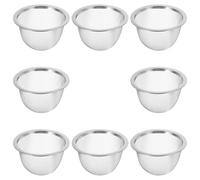 FOMIYES Lot de 8 Infuseurs à Thé en Acier Inoxydable, Passoire Métallique à Mailles Fines, Diamètre 7,6 Cm X Hauteur 5 Cm, Filtres Réutilisables pour Théière, Accessoires pour Thé en