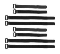 FOMIYES Lot de 8 Sangles de Fixation en Nylon pour Porte-vélos VTT, Sangles D'arrimage 30 Cm 20 Cm, Stabilisateur de Roue de Vélo, Accessoires Cyclisme pour Transport Sécurisé en Plein