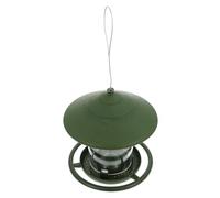 FOMIYES Mangeoire Extérieure Suspendue pour Oiseaux en Plastique Compact, Récipient Résistant aux Intempéries, Distributeur Pratique pour Jardin et Balcon, Facile à Nettoyer et Accrocher