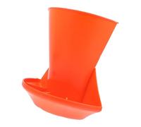 FOMIYES Mangeoire pour Porcelets en Plastique Compartiments Rainurés, Alimentation Automatique pour Cochons, Résistant à L'usure, Facile à Nettoyer, Usage Ferme et Élevage Porcin