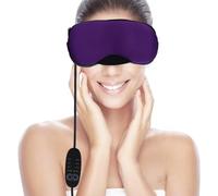FOMIYES Masque Yeux Chauffant à Vapeur USB Rechargeable pour Homme et Femme Masque de Sommeil Confortable et Sûr