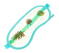 FOMIYES Masque Yeux En Gel Rafraîchissant Format Unique Froid Pour Femmes Fatigue Oculaire Repos Voyage Camping Vert Océan