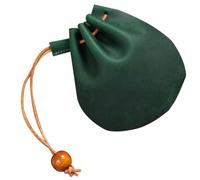 FOMIYES Mini Porte-Monnaie en Cuir Vert Fougère Paquet de Change Multifonction Compact Petit Porte-Clés Léger pour Voyage École et Usage Quotidien Pochette Porte-