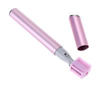 FOMIYES Mini Tondeuse Sourcils Électrique Portable Rasoir Visage avec Peigne Épilateur Doux pour Poils Visage et Cou Coupe Précise sans Couleur Rose