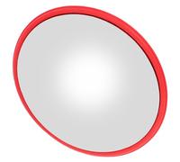 FOMIYES Miroir de Sécurité Routière Convexe 30 CM Grand Angle Réglable Incurvé Résistant aux Intempéries pour Garage et Allées Rétroviseur de Circulation Extérieur Mural pour