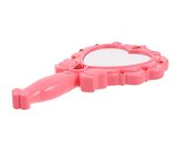 FOMIYES Miroir Lumineux Cœur pour Filles, Petit Miroir Compact sans Batterie, Conçu pour Anniversaires et Événements Festifs en Famille