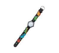 FOMIYES Montre à Quartz Dinosaure Garçon Et Filles Bracelet en Silicone 3D Étanche Montre Éducative Réglable pour Tout-Petits Et Étudiants Taille Moyenne Présent Anniversaire