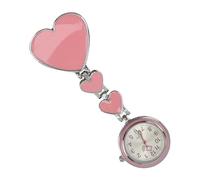 FOMIYES Montre pour Infirmière Design Cœur avec Aiguille Facile à Lire Et Installer pour Étudiants Médecins