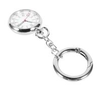 FOMIYES Montre pour Infirmière Et Médecin avec Porte-clés Design Simple Et Aiguille Lumineuse pour Lecture Facile