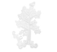 FOMIYES Moule en Silicone Flexible pour Support à Bijoux D’arbre, Moule à Bijoux DIY pour Présentoir de Boucles D’oreilles et Bracelets, Modèle Réutilisable pour Résine Époxy,