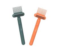 FOMIYES Nettoyeur De Brosse À Cheveux Ensemble De Décapant De Brosse À Cheveux Peigne Outil De Nettoyage De Cheveux Pour Une Épilation Efficace Pour Les Voyages